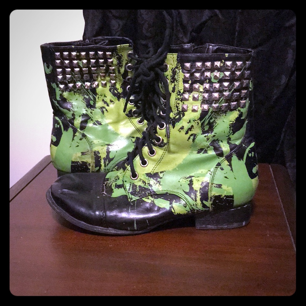 Punk boots
